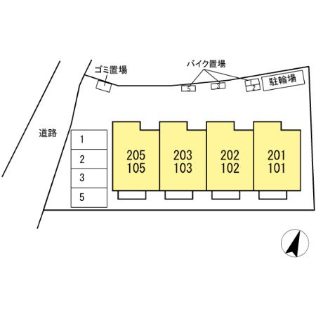 【町田市金森のアパートのその他共有部分】