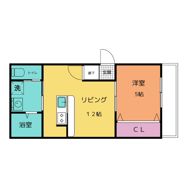 Ｎ５１ＡＰＡＲＴＭＥＮＴ大垣の間取り