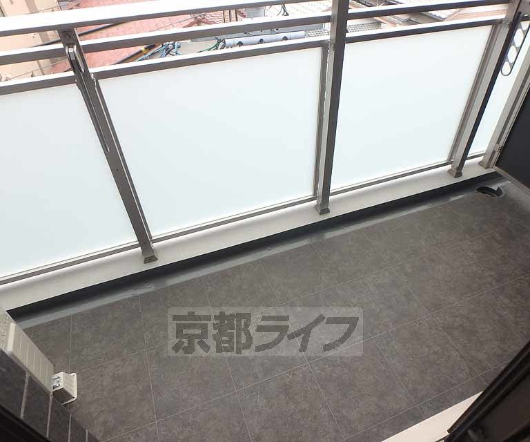 【京都市左京区一乗寺北大丸町のマンションのバルコニー】