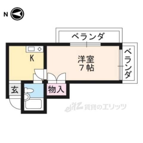 ペガサスハイツの間取り