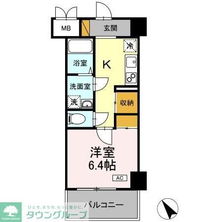ベルフルール弐番館住居_間取り_0