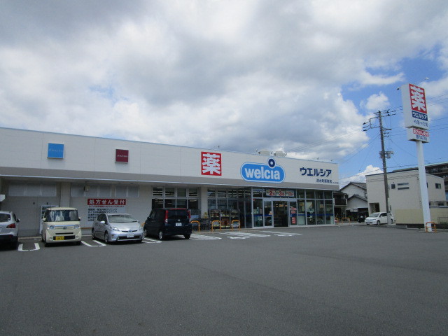 ドラックストア　ウェルシア清水町新宿（ドラッグストア）まで385m