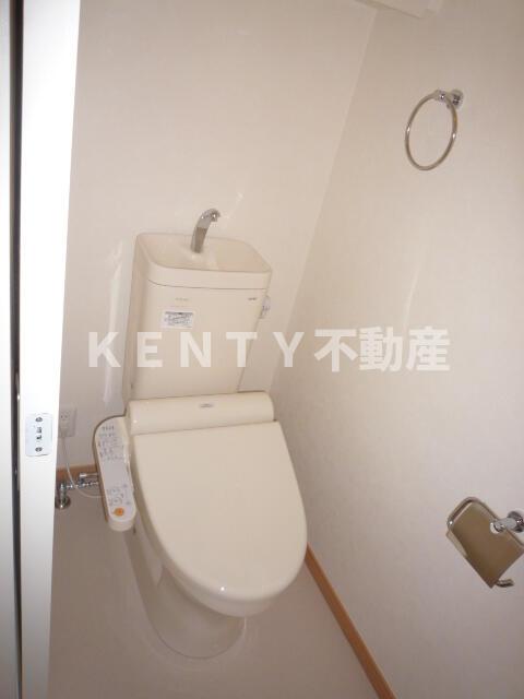 トイレ　ゆったりとした空間のトイレです