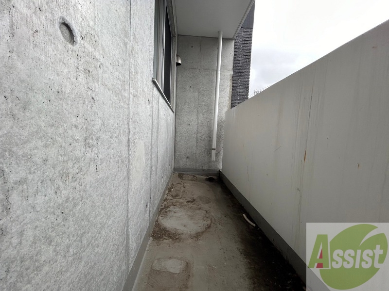 バルコニー　バルコニーです。洗濯物を干したり一息ついたりできますね！