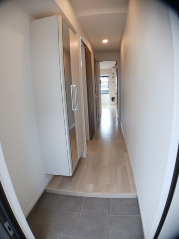 玄関　収納もある玄関です