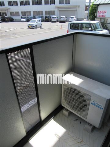 バルコニー　洗濯に便利なベランダ