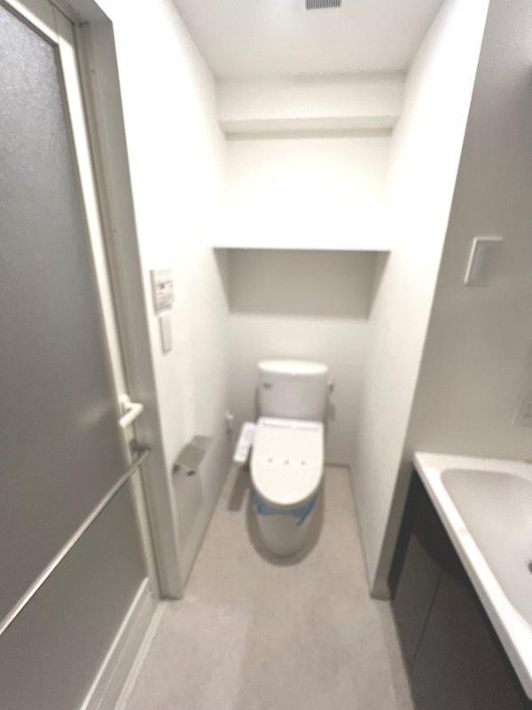 トイレ　ゆったりとした空間のトイレです