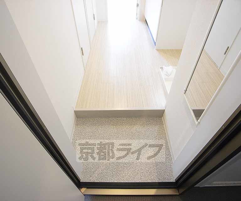 玄関　入りやすい玄関。