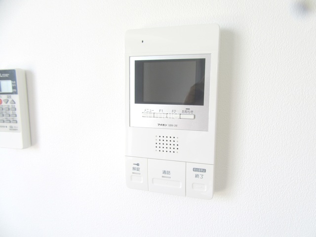 セキュリティ　ＴＶモニターインターホンです。