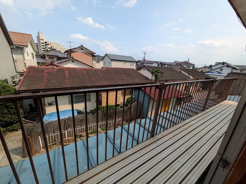 バルコニー　閑静な住宅街にあります
