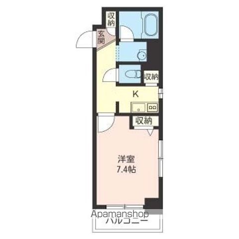 りんかい線 品川シーサイド駅 徒歩11分 7階建 築21年の間取り写真