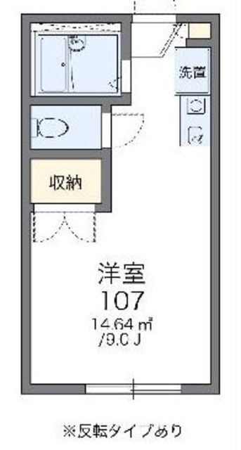 レオパレスプルニエIIの間取り写真