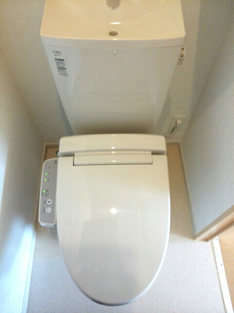 ＪＲ姫新線 林野駅 徒歩19分 2階建 築12年のトイレ写真