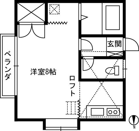 サンシティ片貝の間取り