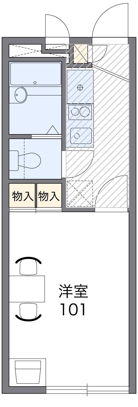 アルカディアンの間取り