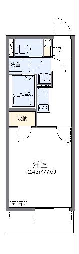 レオネクストトリスターＮ　Ｗの間取り