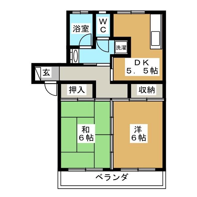 フェリーチェ長良の間取り