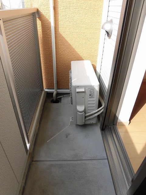 バルコニー　南向きのバルコニーです