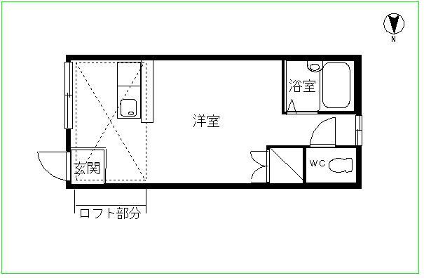 【ロイヤルアサカの間取り】