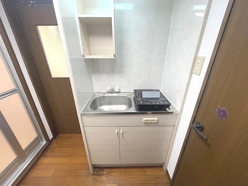 キッチン　一口IHコンロ