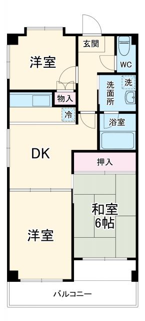 コーポラス葵の間取り