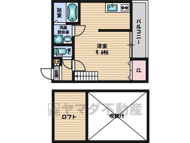 アヴェニール千里山3番館の間取り