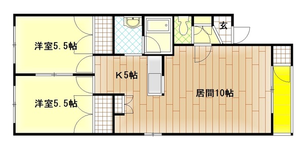 ピア神楽の間取り