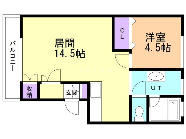 ポポラーレ本町の間取り