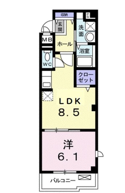 ＴＡＫＵＭＩ　２４の間取り