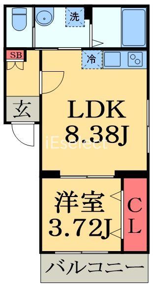 【ウッドストックの間取り】