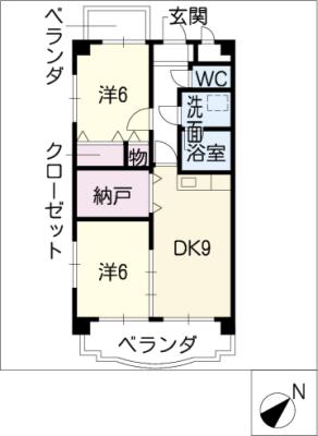 カーサ・ディノスの間取り