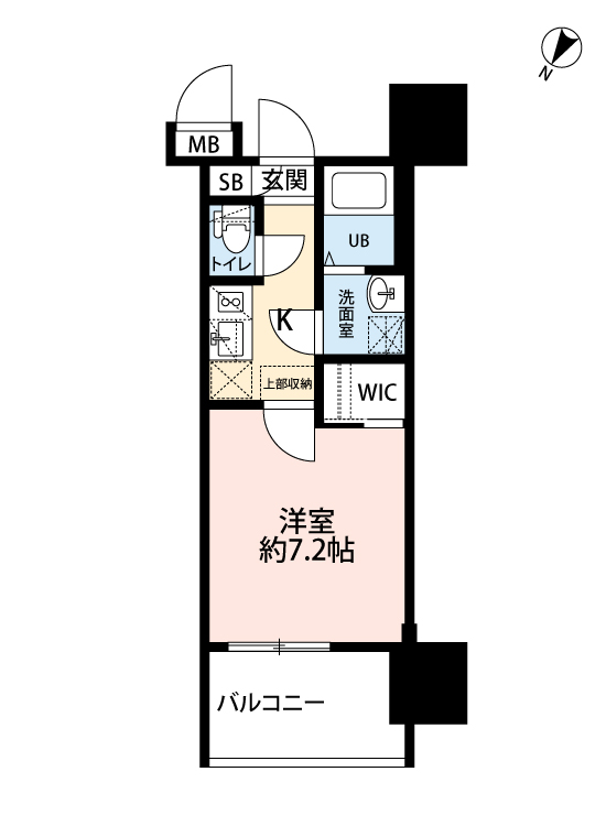 サヴォイグランデウォーターサイドの間取り