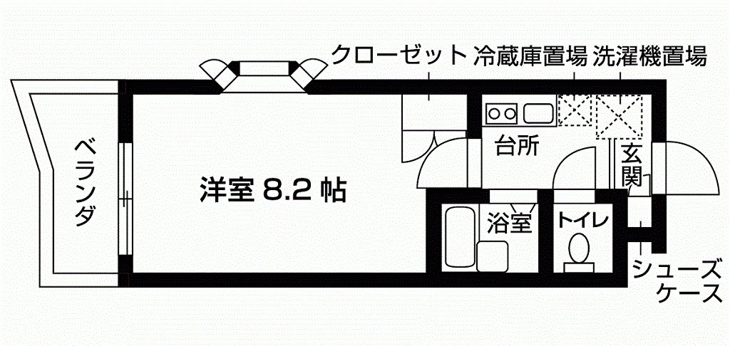 サンハウスユウ伊勢原の間取り