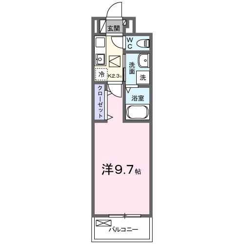 ファースト　スターの間取り