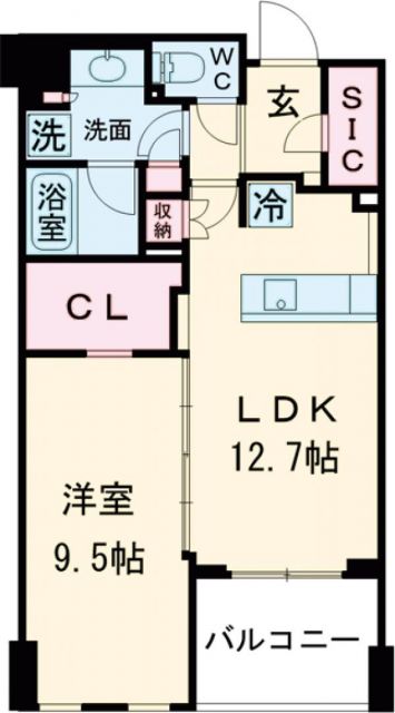 プライマル練馬豊島園の間取り