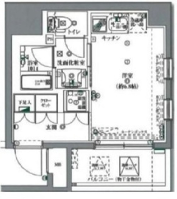 フォレシティ神田多町の間取り