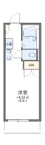 レオパレスＴＯＹＯＤＡの間取り