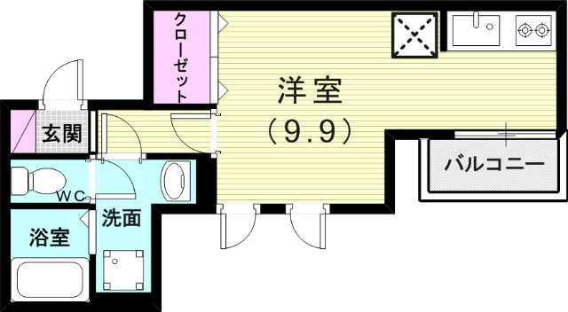 シャルマンヴィオラの間取り