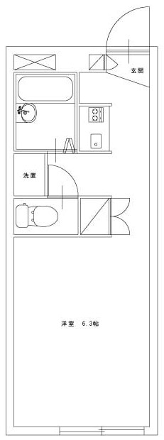 リボンＡの間取り