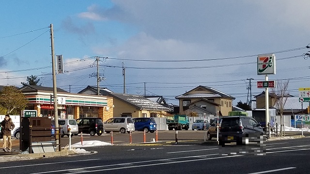 コンビニ　セブンイレブン新潟坂井東店（コンビニ）まで400m