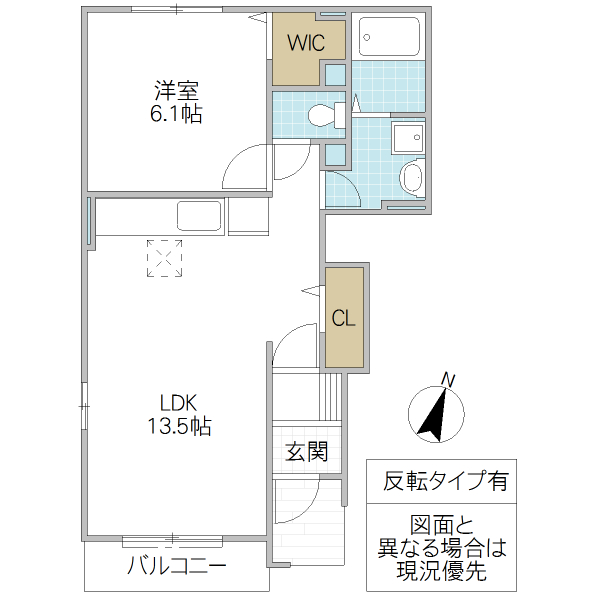 ルミエール Iの間取り