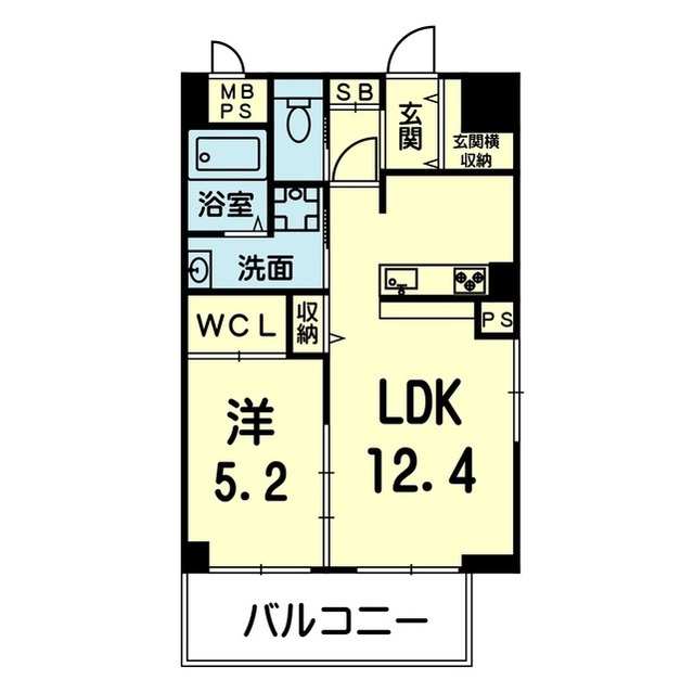 BEENOS月出の間取り