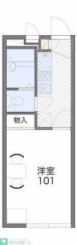 茅ヶ崎市平太夫新田のアパートの間取り