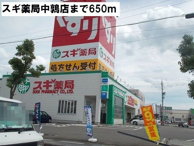 【岐阜市北鶉のアパートのドラックストア】