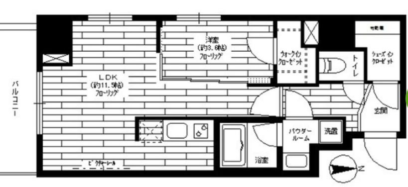 ステージグランデ秋葉原の間取り