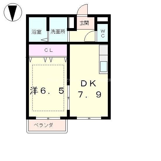 ブエナビスタ大津ウエストの間取り