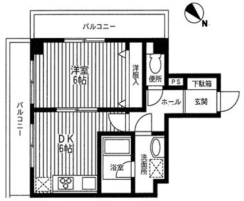 ヨコハマフィズの間取り