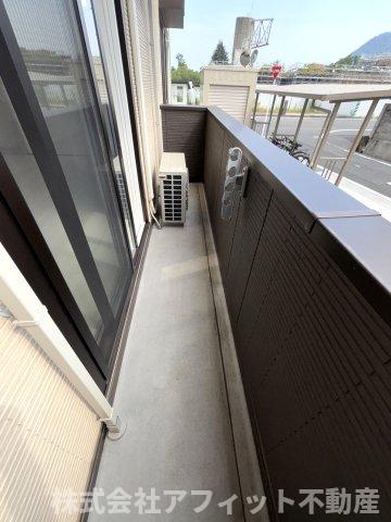 バルコニー　南西向き