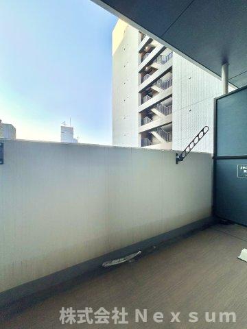 バルコニー　落ち着いた時間を過ごせるバルコニーです
