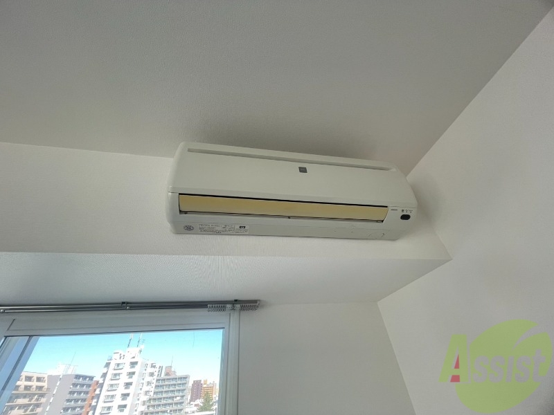 その他設備　エアコンが設置してありますので、寒暖対策もばっちり。